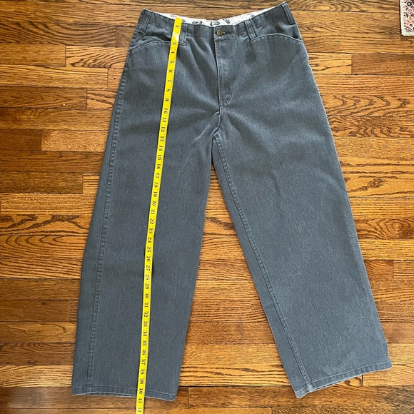 COPY - Men's Ben Davis Gorilla Cut Grey Wide Leg Pants 34 - Picture 5 of 5